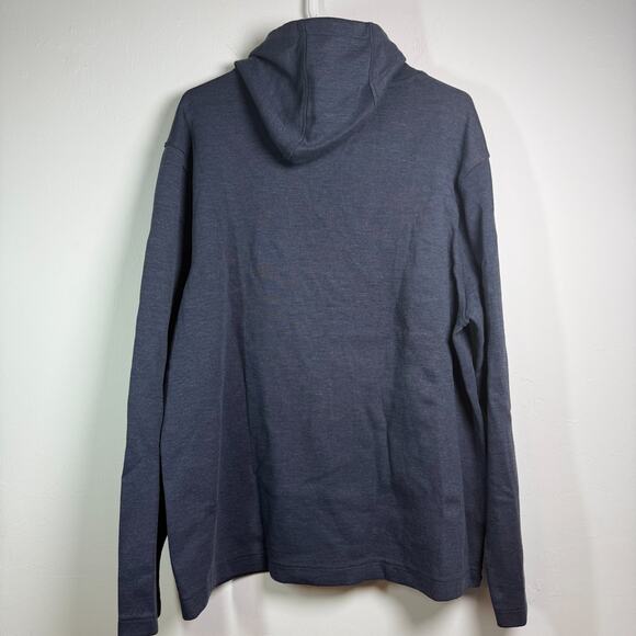 JCrew Authentic Fleece Hoodie Preppy Pullover Winter Men XL Long Sleeve Outdoor - Picture 6 of 13